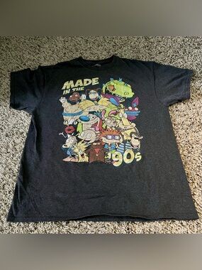 Nickelodeon 'Made in the 90s' Retro Cartoon Group Tee